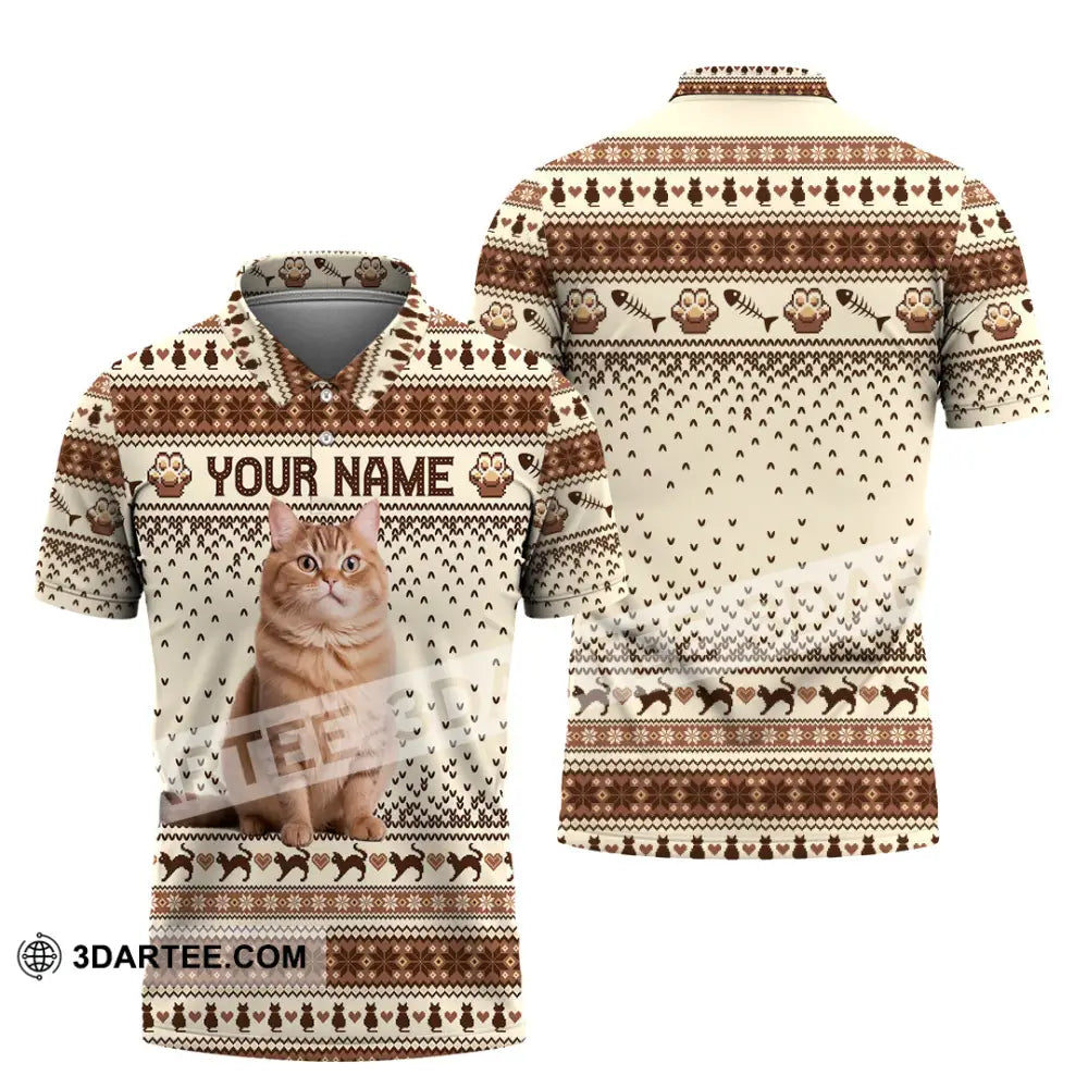 Unisex Shirt - Custom Christmas Pet 3D Shirt Polo Shirt / S T-shirt