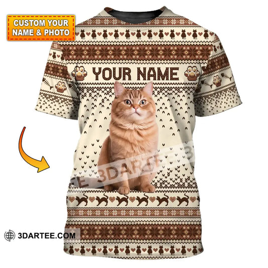 Unisex Shirt - Custom Christmas Pet 3D Shirt T-Shirt / S T-shirt