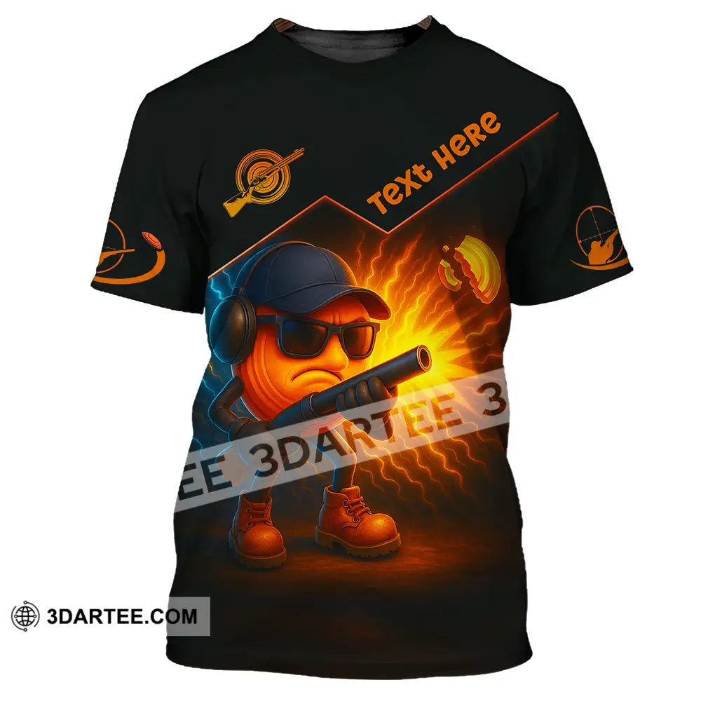 Unisex Shirt - Custom Clay Target Shooting Shirt T-Shirt / S T-shirt