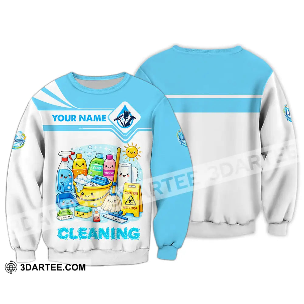 Unisex Shirt - Custom Cleaning Shirt - Long Sleeve / S - T-shirt