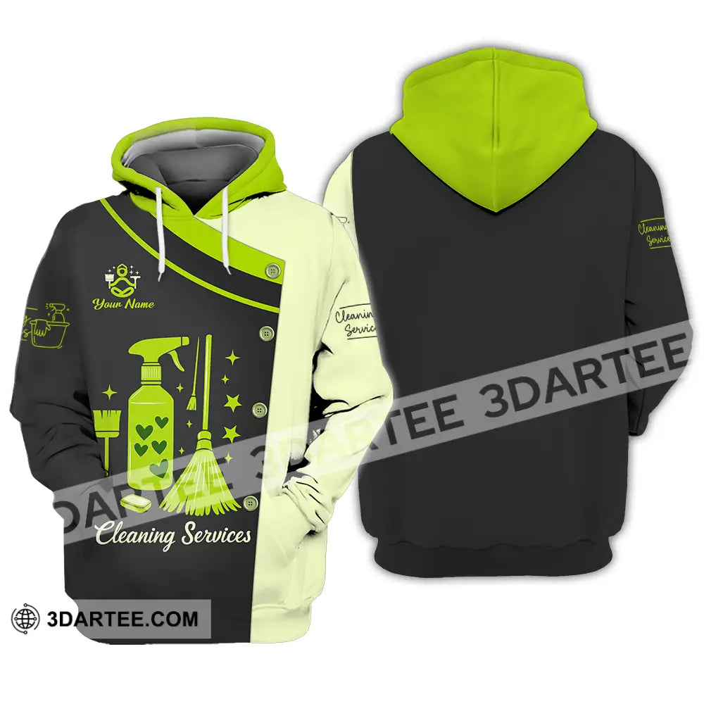 Unisex Shirt - Custom Cleaning Service Shirt Hoodie / S T-shirt
