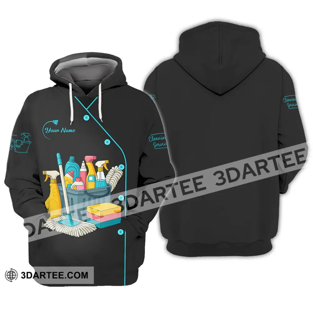 Unisex Shirt - Custom Cleaning Service Shirt Hoodie / S T-shirt