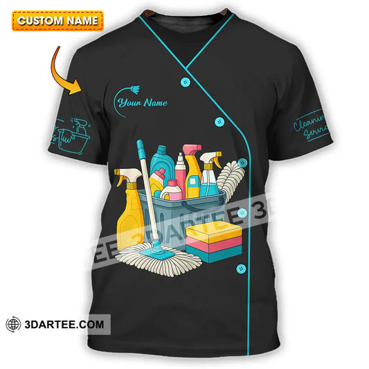 Unisex Shirt - Custom Cleaning Service Shirt T-shirt