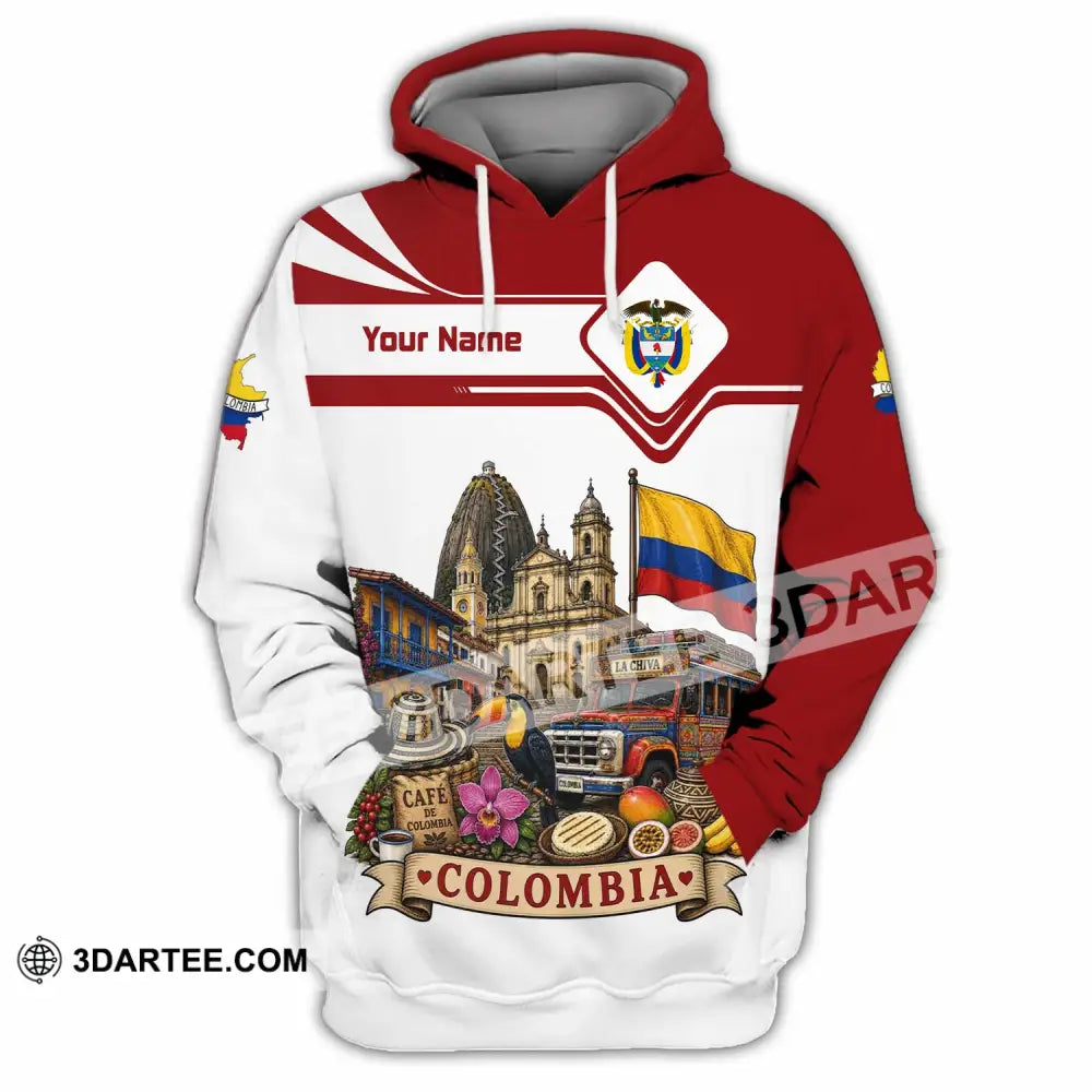 Unisex Shirt - Custom Colombia Shirt - Hoodie / S - T-shirt
