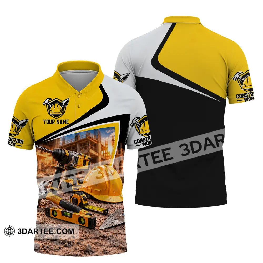 Unisex Shirt - Custom Construction Worker Shirt - Polo Shirt / S - T-shirt