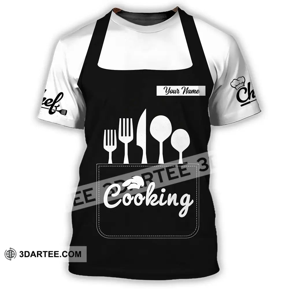 Unisex Shirt - Custom Cooking 3D Shirt T-Shirt / S T-shirt
