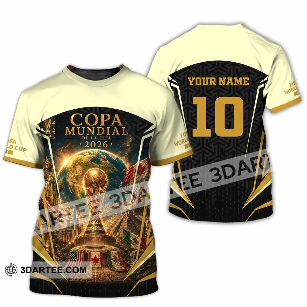 Unisex Shirt - Custom Copa Mundial World Cup 2026 Shirt - T-Shirt / S - T-shirt