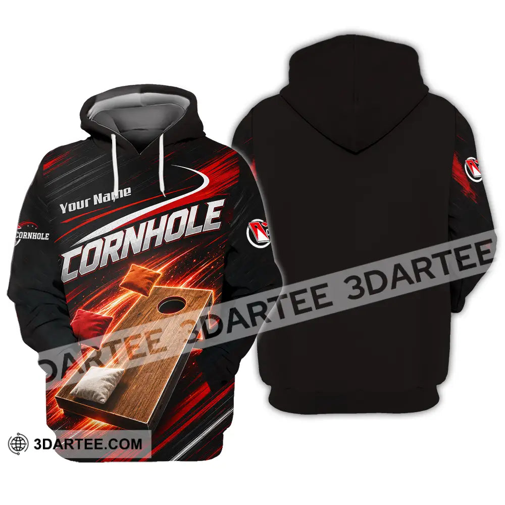 Unisex Shirt - Custom Cornhole Shirt - Hoodie / S - T-shirt