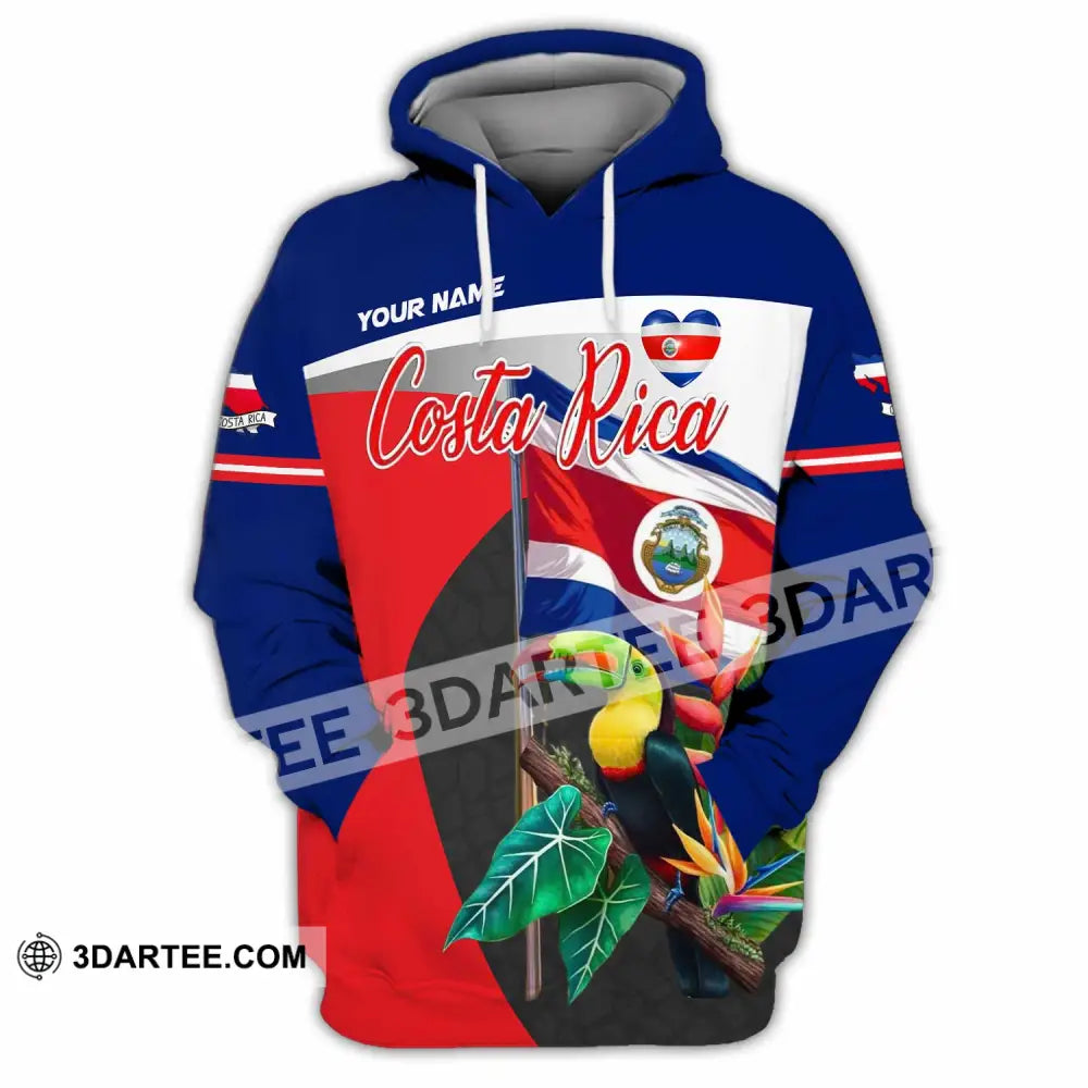 Unisex Shirt - Custom Costa Rica 3D Shirt Hoodie / S T-shirt