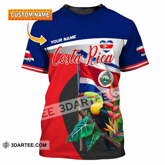 Unisex Shirt - Custom Costa Rica 3D Shirt T-shirt