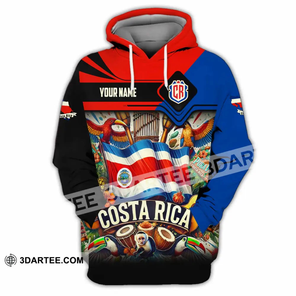 Unisex Shirt - Custom Costa Rica Shirt Hoodie / S T-shirt