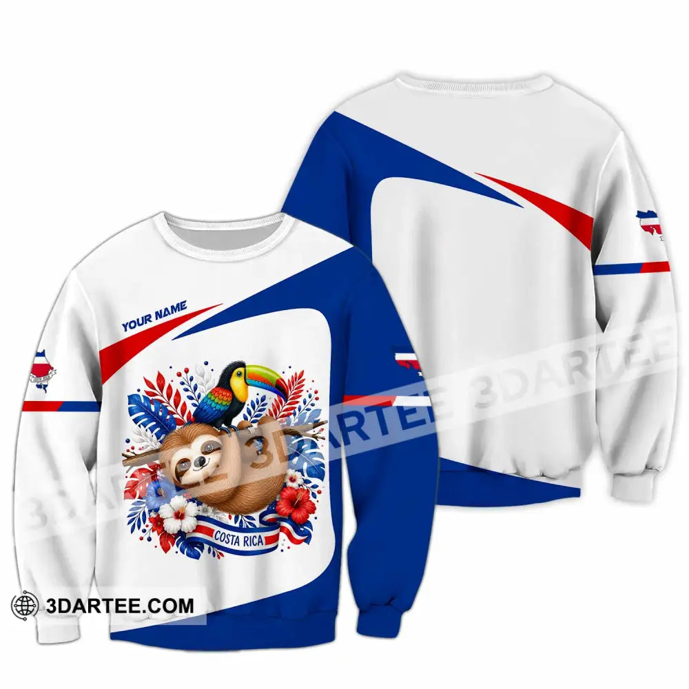 Unisex Shirt - Custom Costa Rica Shirt - Long Sleeve / S - T-shirt