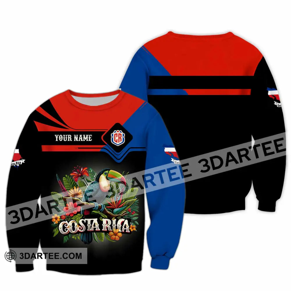 Unisex Shirt - Custom Costa Rica Shirt Long Sleeve / S T-shirt