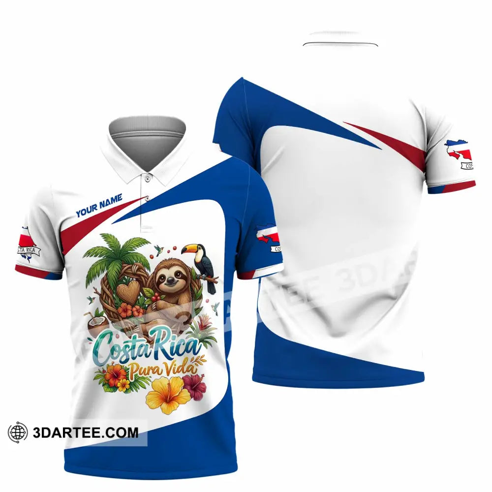 Unisex Shirt - Custom Costa Rica Shirt - Polo Shirt / S - T-shirt