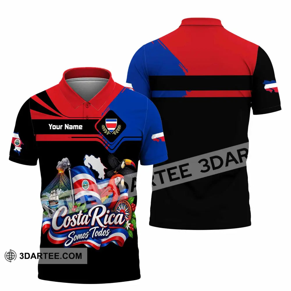 Unisex Shirt - Custom Costa Rica Shirt - Polo Shirt / S - T-shirt