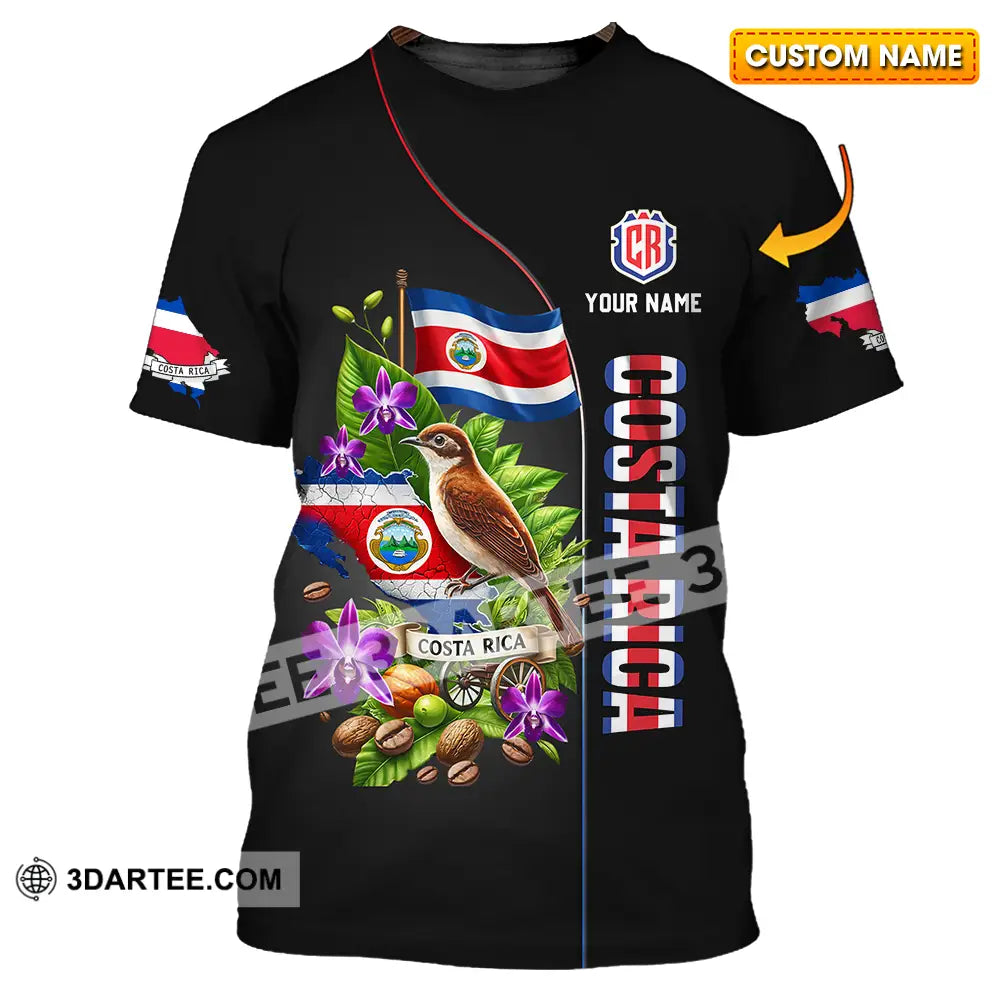 Unisex Shirt - Custom Costa Rica Pura Vida 3D Shirt T-shirt