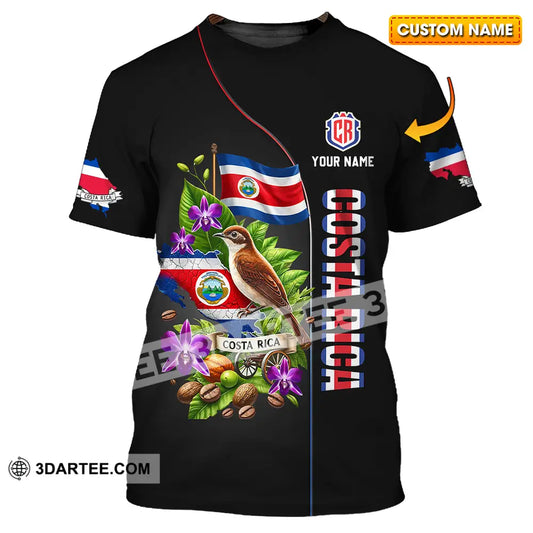 Unisex Shirt - Custom Costa Rica Pura Vida 3D Shirt T-shirt