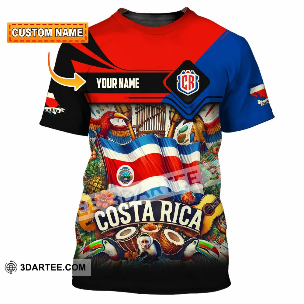 Unisex Shirt - Custom Costa Rica Shirt T-shirt