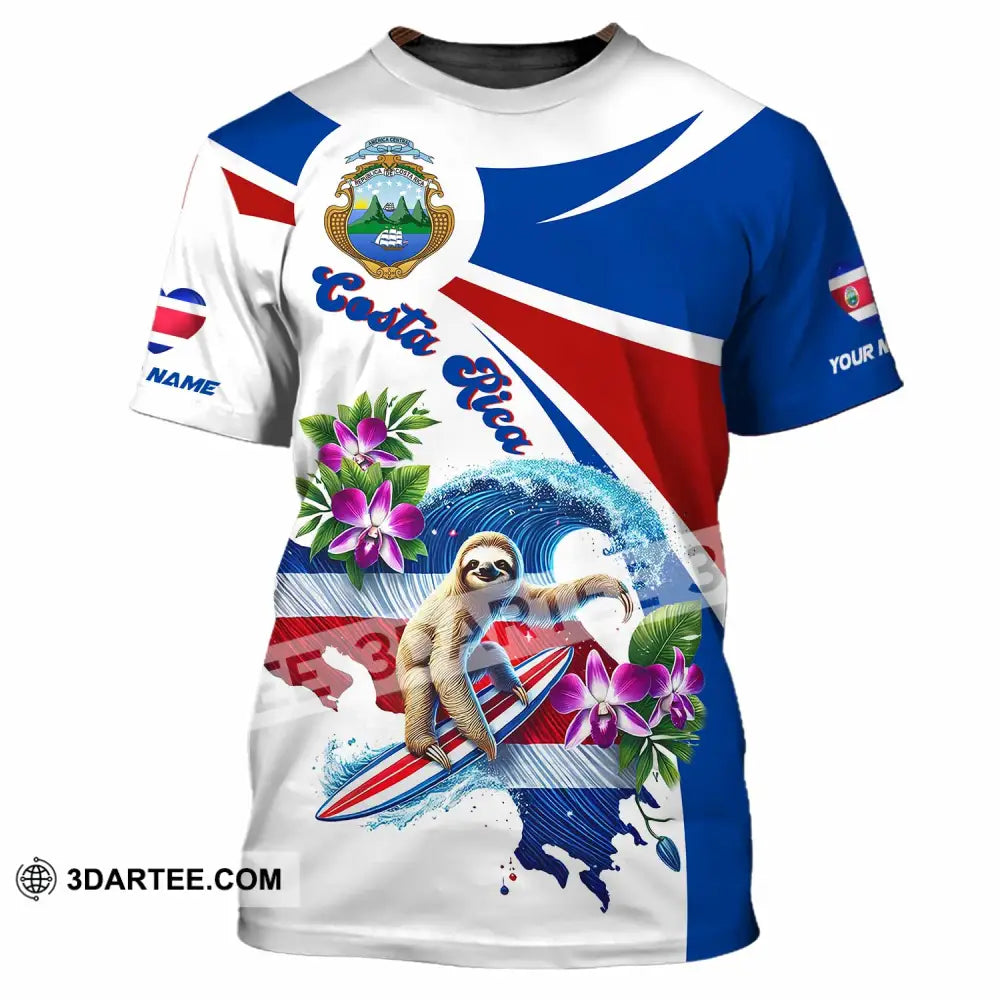 Unisex Shirt - Custom Costa Rica Shirt T-Shirt / S T-shirt