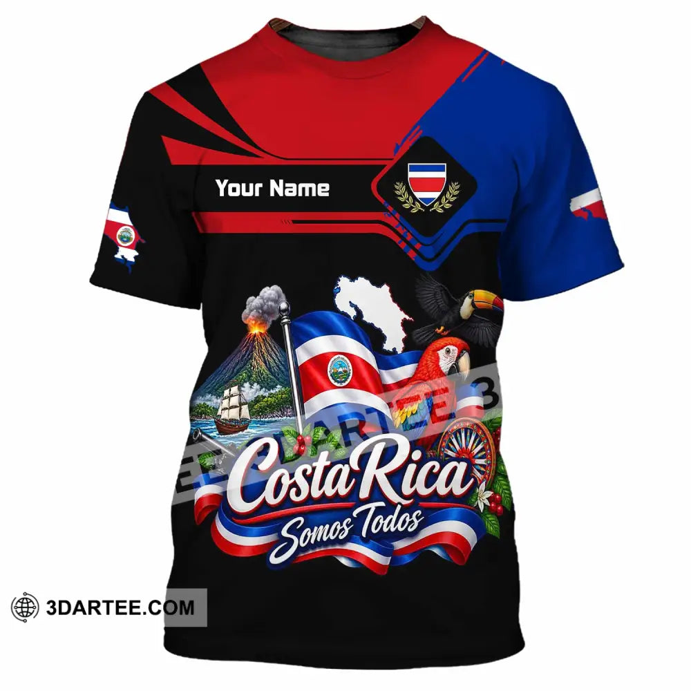 Unisex Shirt - Custom Costa Rica Shirt - T-Shirt / S - T-shirt