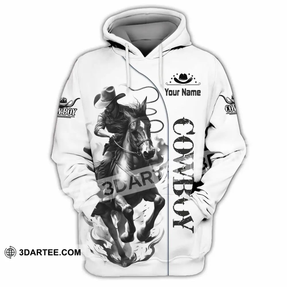 Unisex Shirt - Custom Cowboy Shirt - Hoodie / S - T-shirt