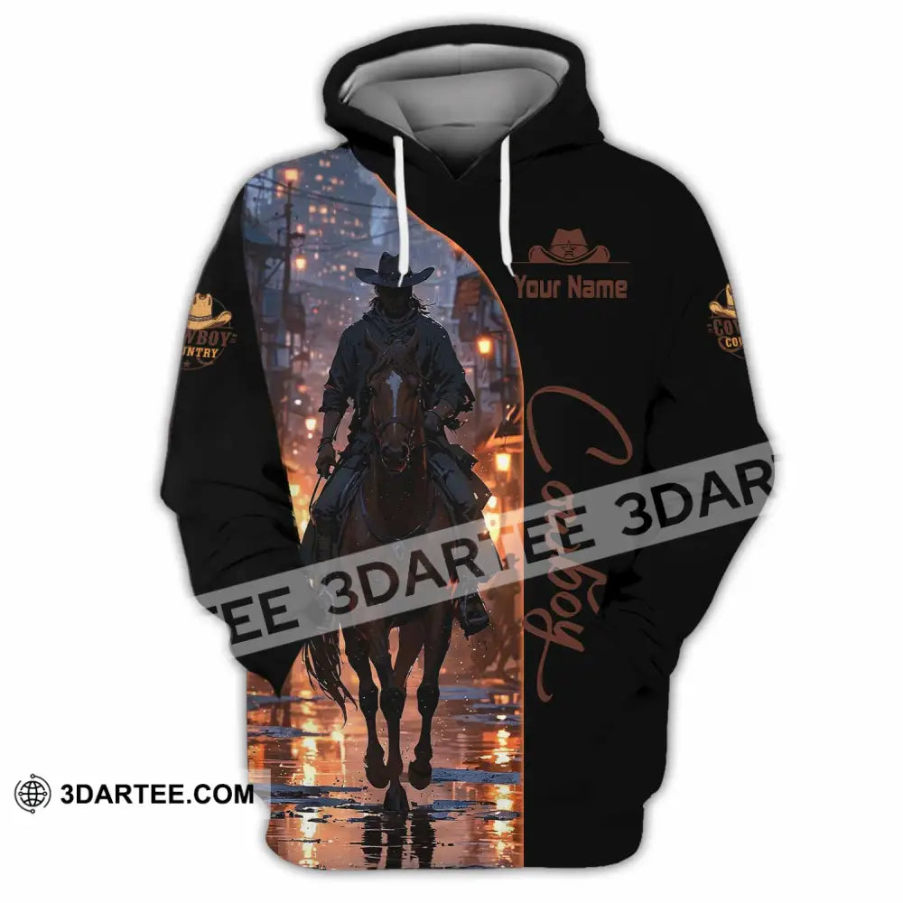 Unisex Shirt - Custom Cowboy Shirt - Hoodie / S - T-shirt