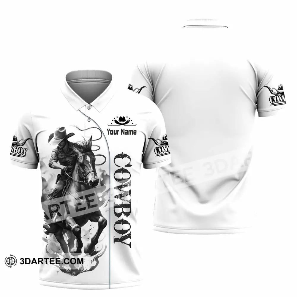 Unisex Shirt - Custom Cowboy Shirt - Polo Shirt / S - T-shirt