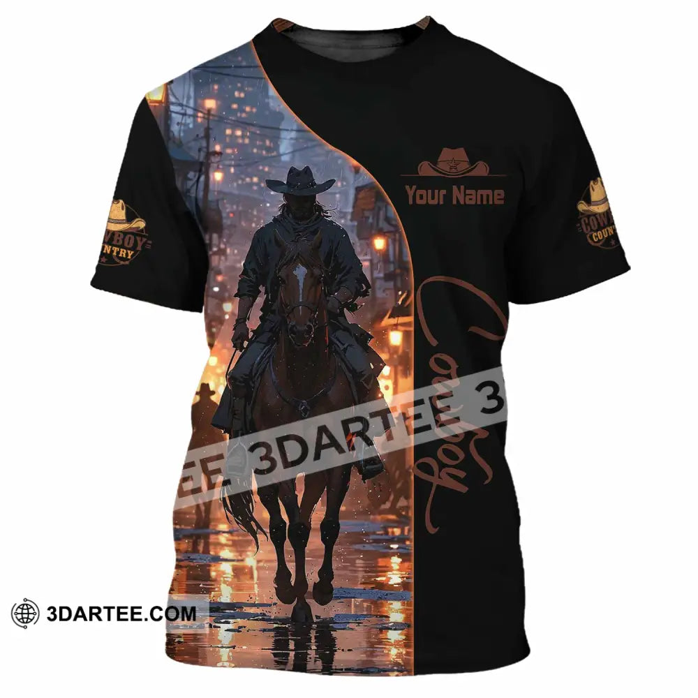 Unisex Shirt - Custom Cowboy Shirt - T-Shirt / S - T-shirt