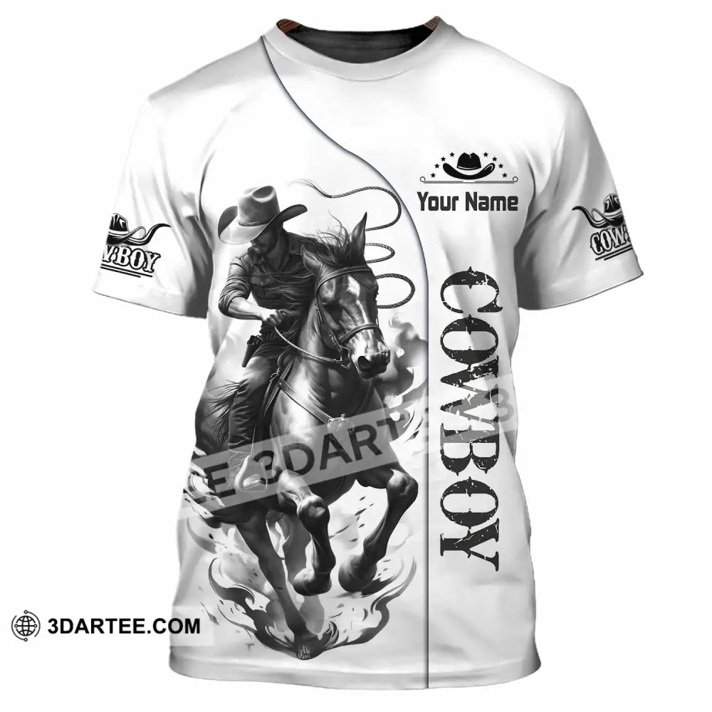 Unisex Shirt - Custom Cowboy Shirt - T-Shirt / S - T-shirt