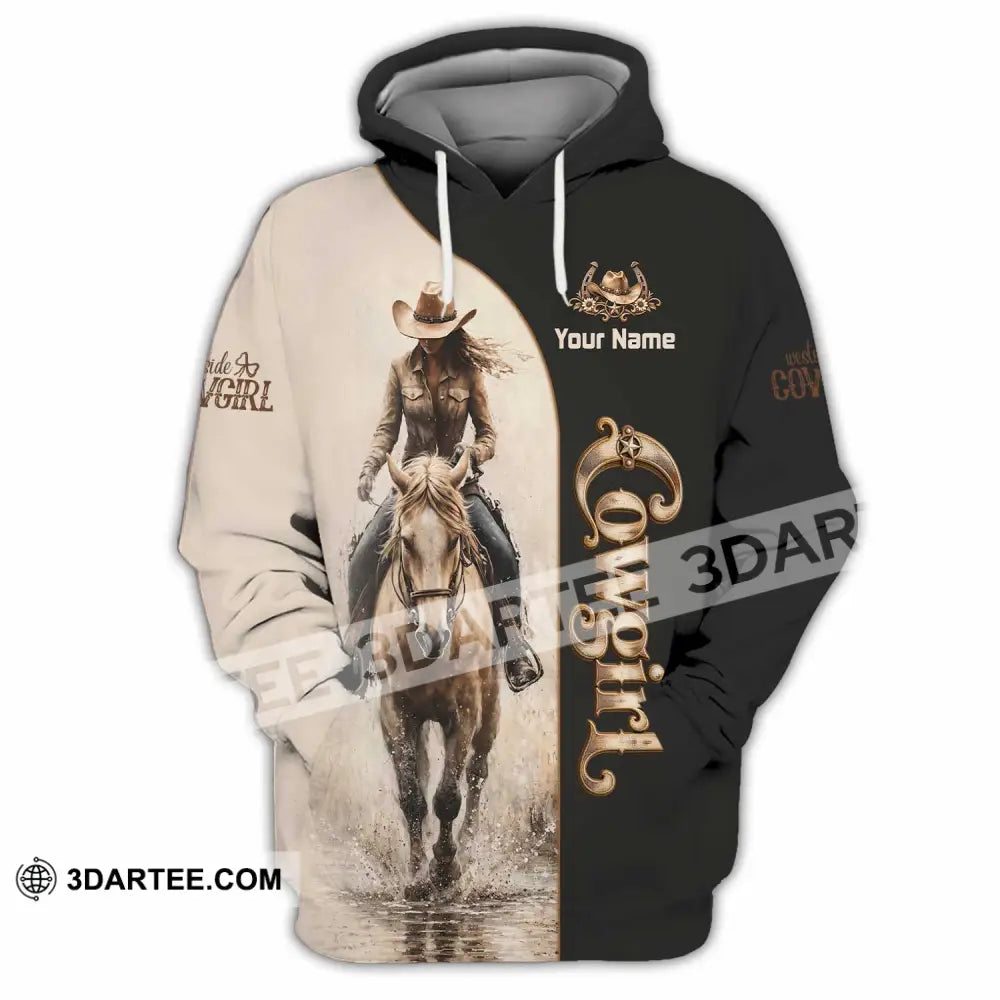 Unisex Shirt - Custom Cowgirl Shirt - Hoodie / S - T-shirt