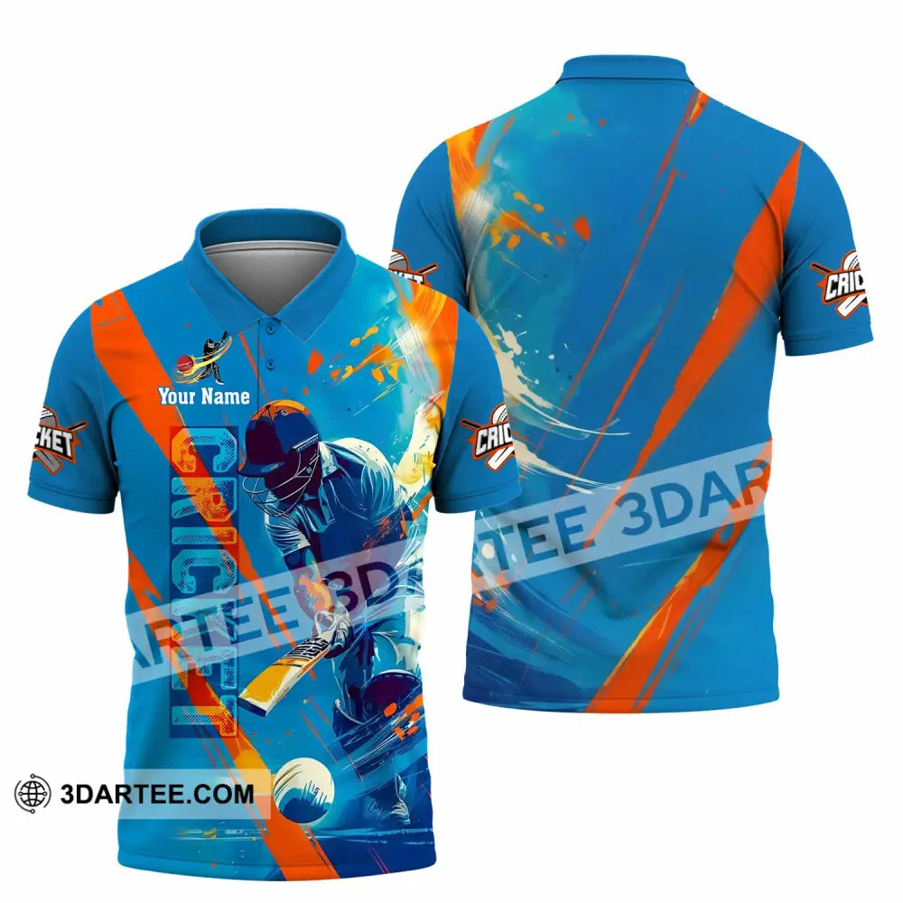 Unisex Shirt - Custom Cricket 3D Shirt - Polo Shirt / S - T-shirt