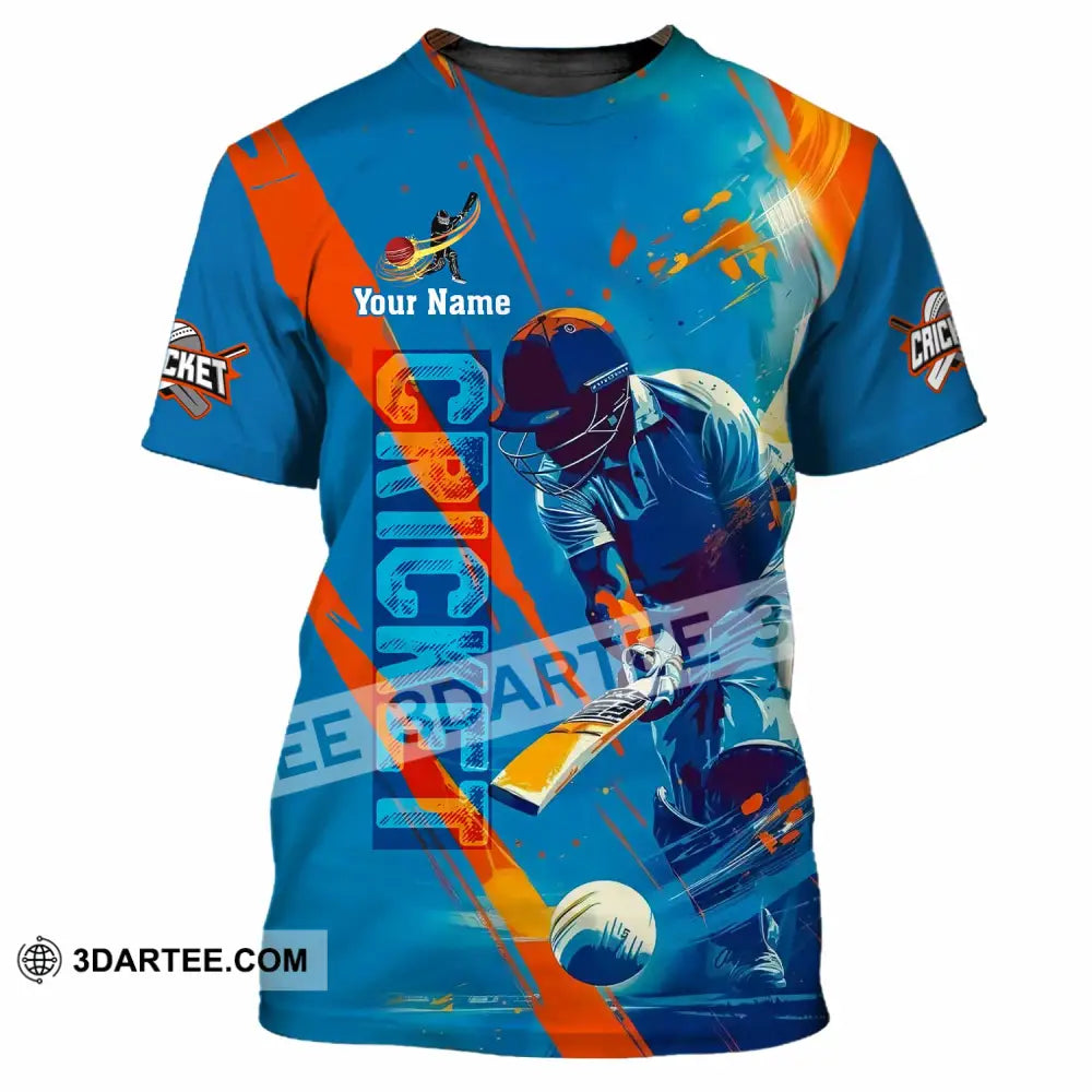 Unisex Shirt - Custom Cricket 3D Shirt - T-Shirt / S - T-shirt