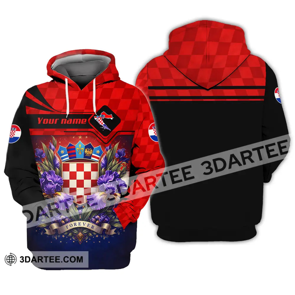 Unisex Shirt - Custom Croatia Fifa World Cup 2026 3D Shirt - Hoodie / S - T-shirt