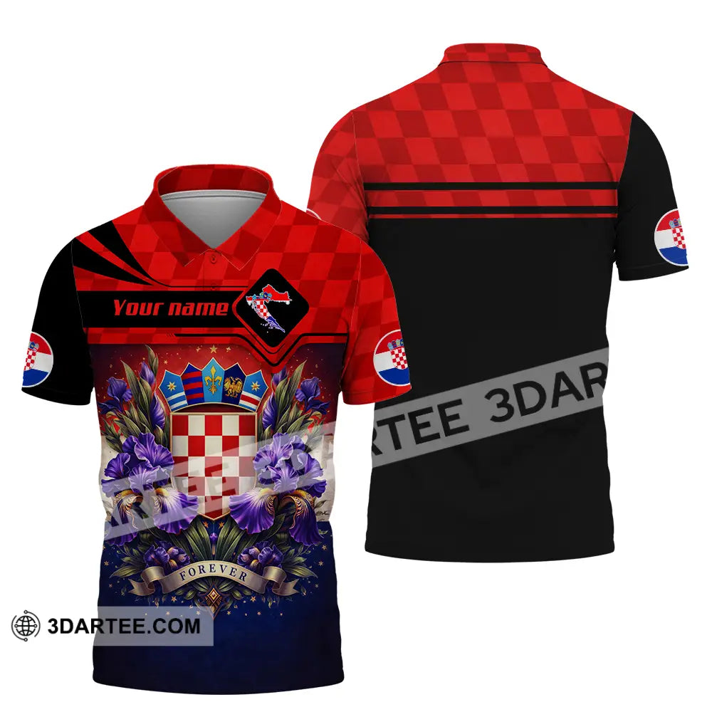 Unisex Shirt - Custom Croatia Fifa World Cup 2026 3D Shirt - Polo Shirt / S - T-shirt