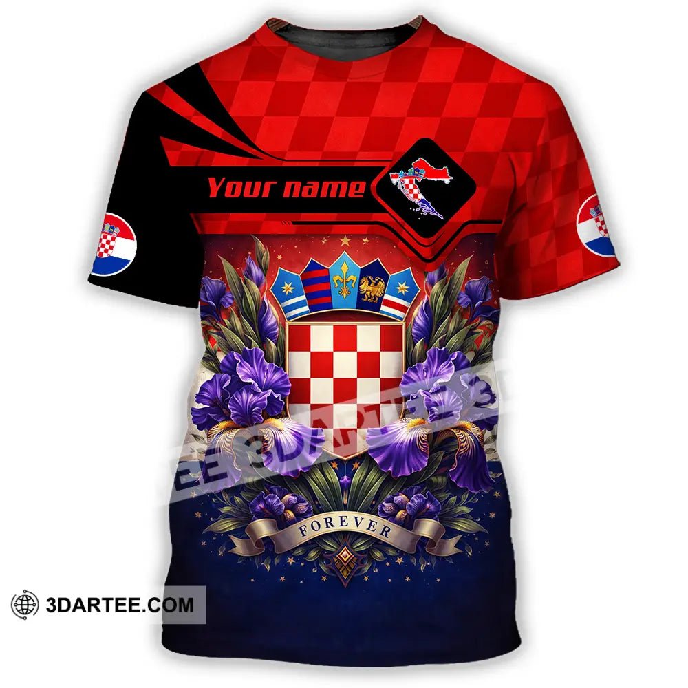 Unisex Shirt - Custom Croatia Fifa World Cup 2026 3D Shirt - T-Shirt / S - T-shirt