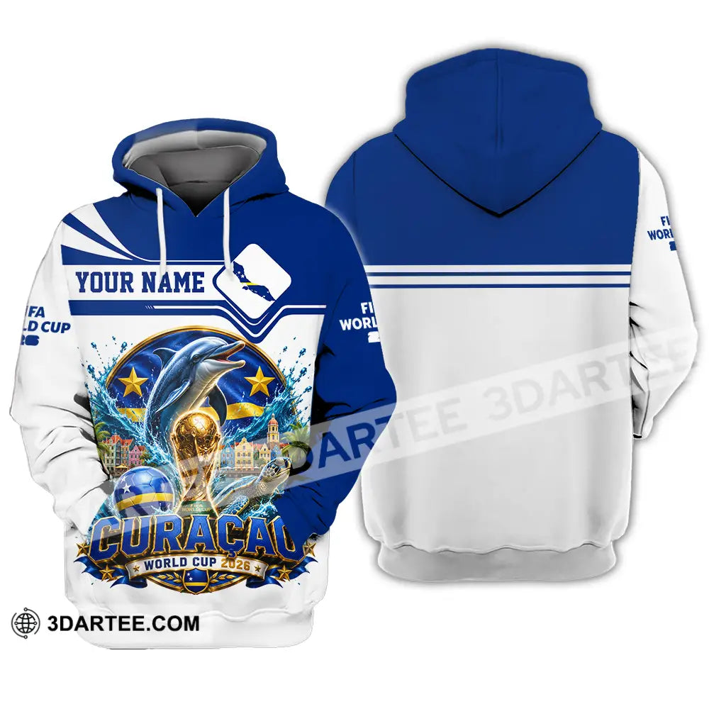 Unisex Shirt - Custom Curacao World Cup 2026 Shirt - Hoodie / S - T-shirt