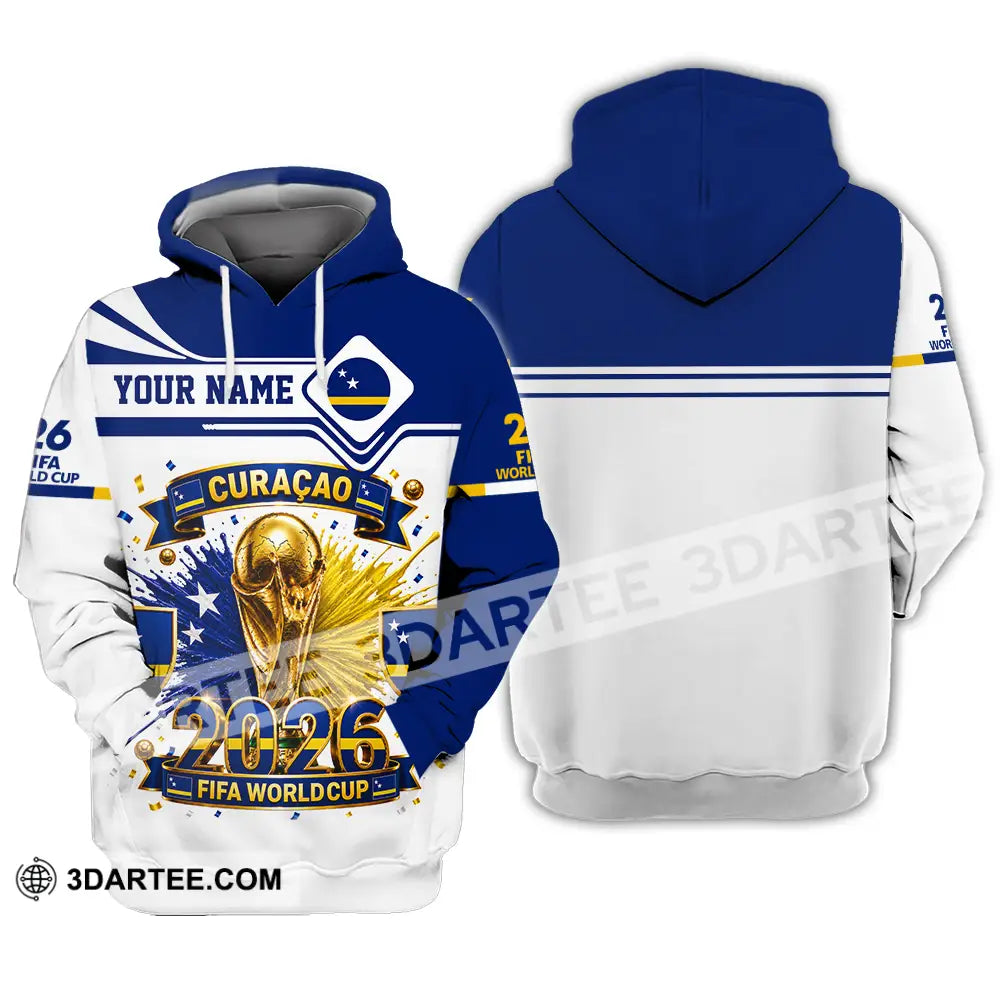 Unisex Shirt - Custom Curacao World Cup 2026 Shirt - Hoodie / S - T-shirt