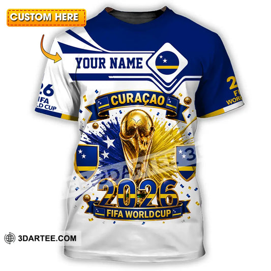 Unisex Shirt - Custom Curacao World Cup 2026 Shirt - T-shirt