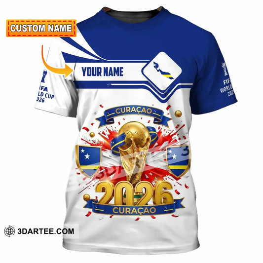 Unisex Shirt - Custom Curacao World Cup 2026 Shirt - T-shirt
