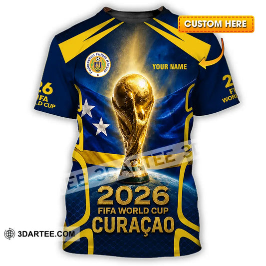 Unisex Shirt - Custom Curacao World Cup 2026 Shirt - T-shirt