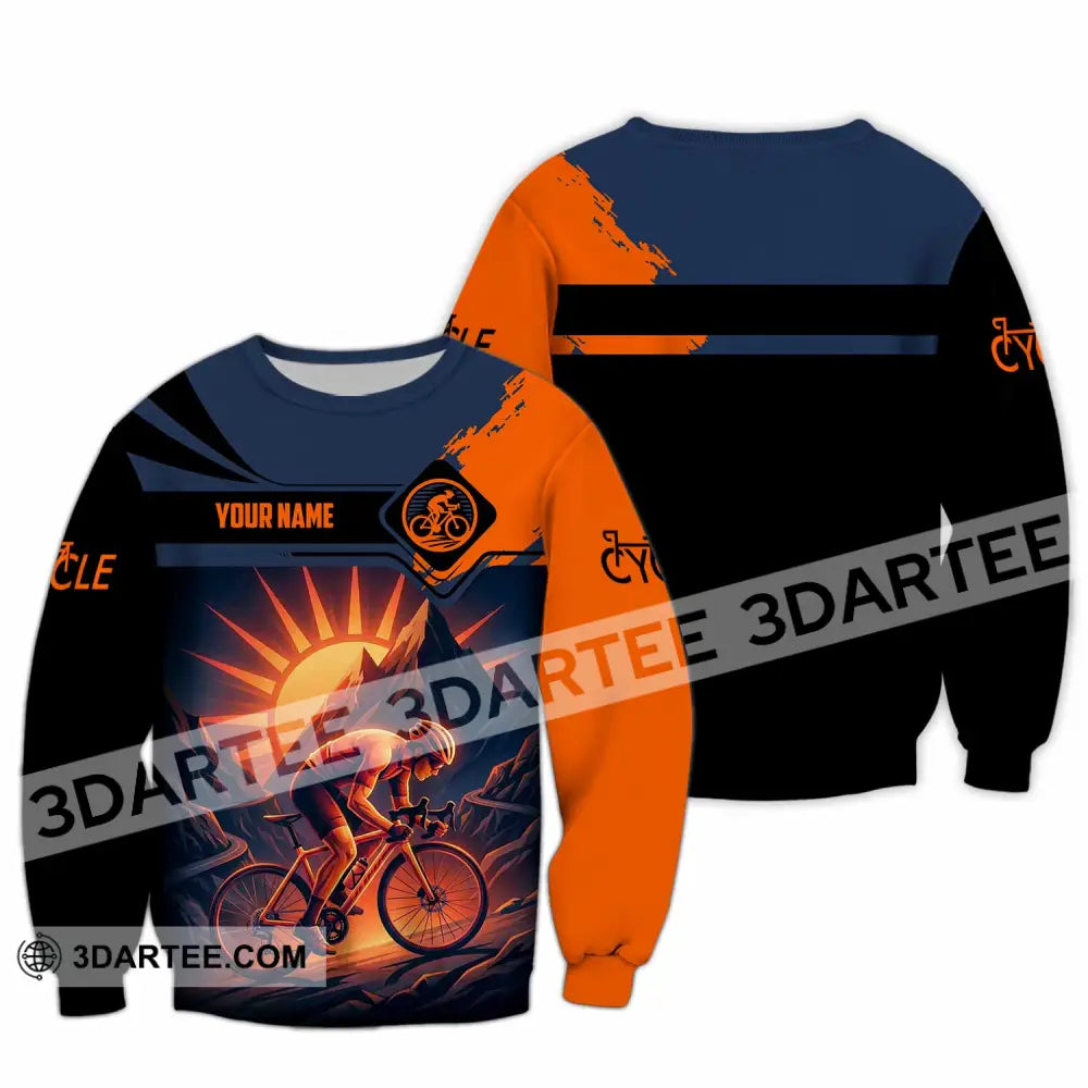 Unisex Shirt - Custom Cycle 3D Shirt Long Sleeve / S T-shirt