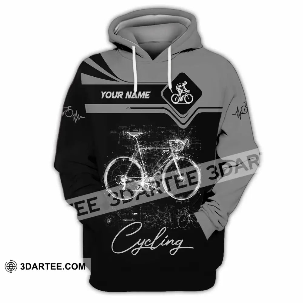 Unisex Shirt - Custom Cycling 3D Shirt - Hoodie / S - T-shirt