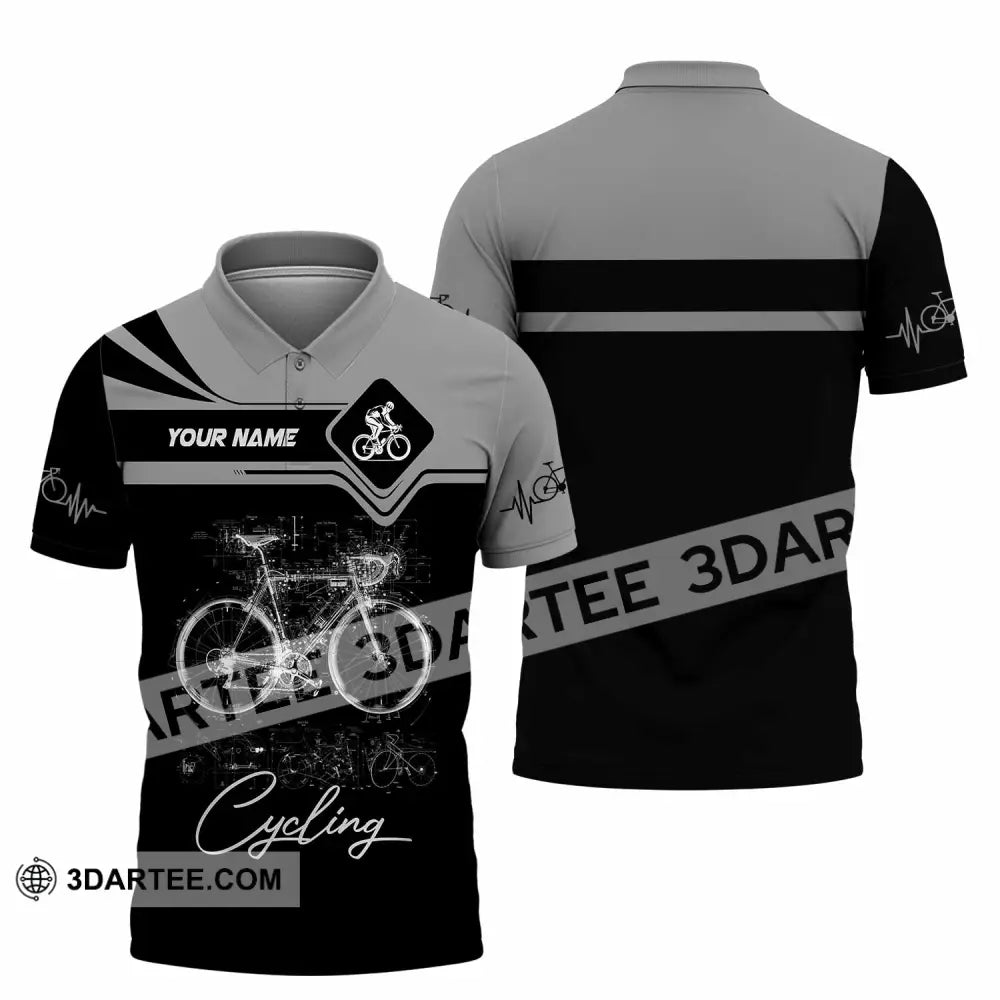 Unisex Shirt - Custom Cycling 3D Shirt - Polo Shirt / S - T-shirt