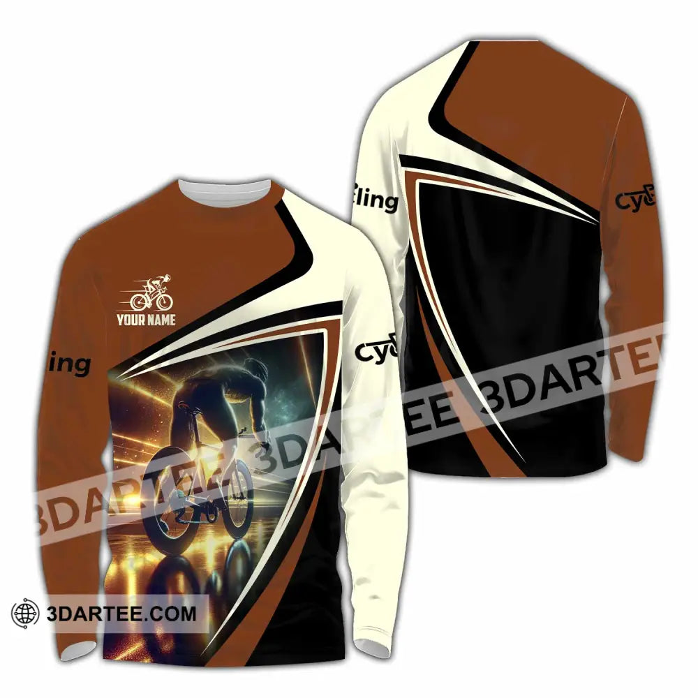 Unisex Shirt Custom Cycling Shirt Long Sleeve Shirt / S T shirt