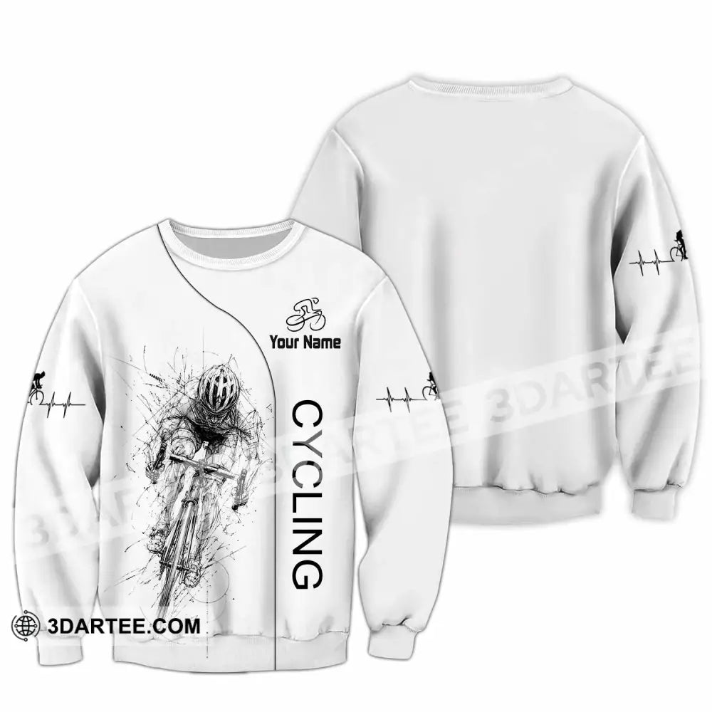Unisex Shirt - Custom Cycling Shirt - Long Sleeve / S - T-shirt