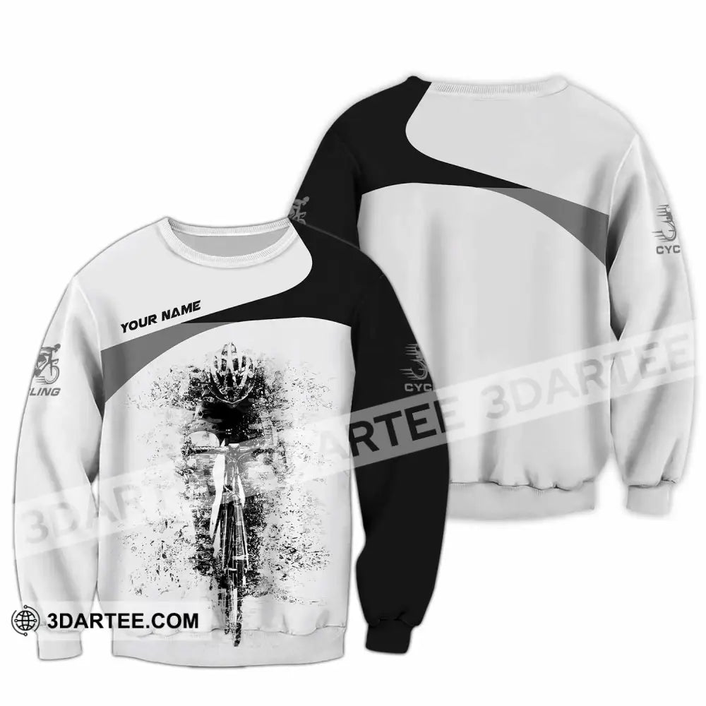 Unisex Shirt - Custom Cycling Shirt Long Sleeve / S T-shirt