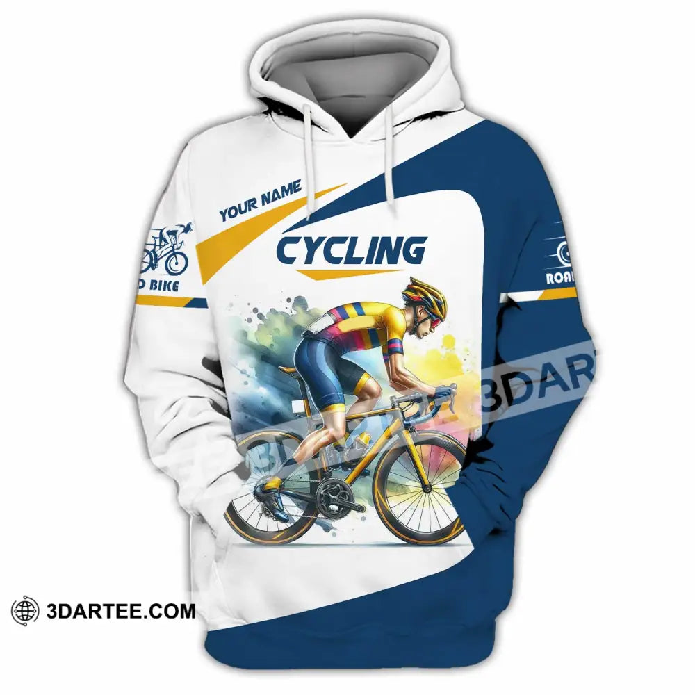 Unisex Shirt - Custom Cycling Lover Shirt Hoodie / S T-shirt