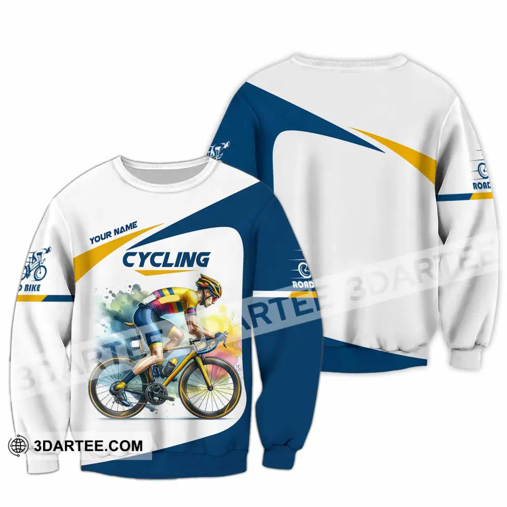 Unisex Shirt - Custom Cycling Lover Shirt Long Sleeve / S T-shirt