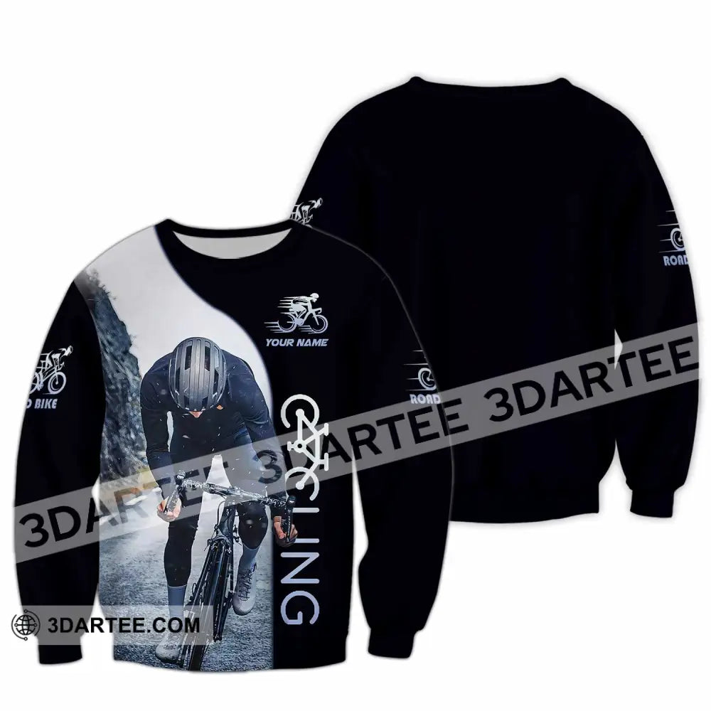Unisex Shirt - Custom Cycling Player Shirt Long Sleeve / S T-shirt