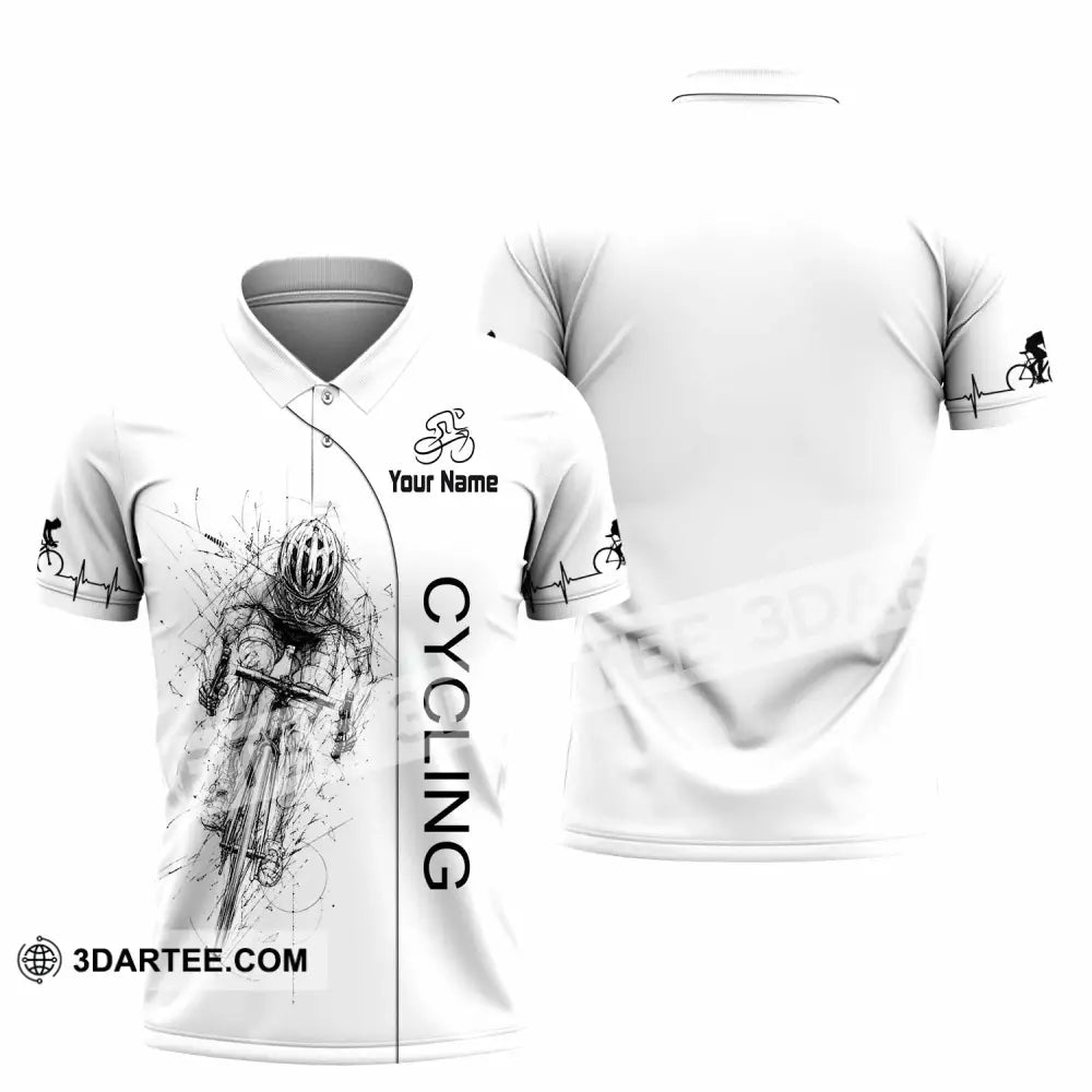 Unisex Shirt - Custom Cycling Shirt - Polo Shirt / S - T-shirt